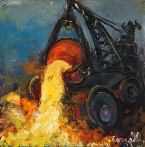 Chuck Connelly, "Slag," 2013, courtesy of the artist 