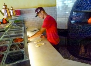 An Il Pizzaiolo chef, Tony Digristina of Sharpsburg, uses only the freshest ingredients to assemble the most authentic pizza possible.