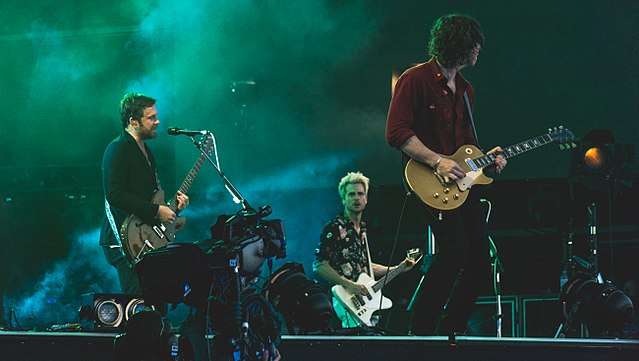 Kings of Leon in action earlier this year. photo: Raph_PH and Wikipedia.