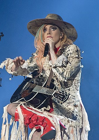Lady Gaga performing 'Joanne' on the Joanne World Tour in September. Photo: Marcel de Groot.