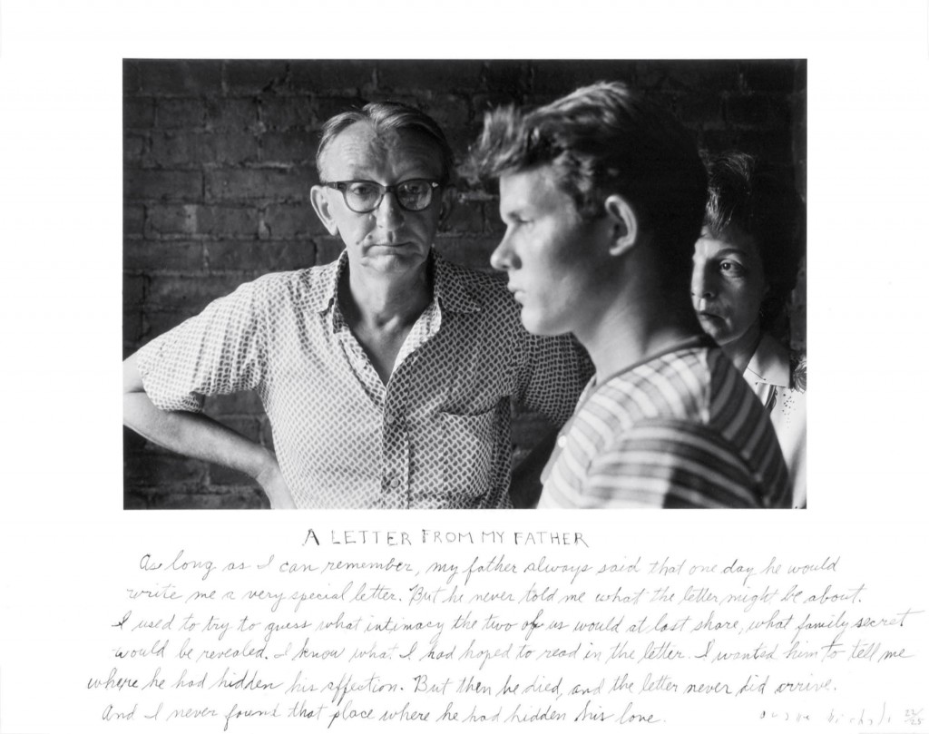 Letter-from-my-Father. All images of Duane Michals' photos are courtesy of the artist and DC Moore Gallery.