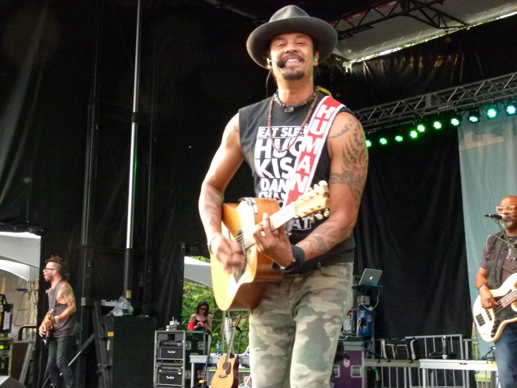 Michael Franti spreading love and positive energy one person at a time.