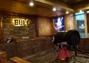 Tequila Cowboy's mechanical bull is ready for your ride.