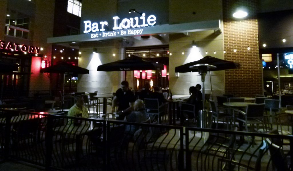 Bar Louie, with Burgatory to the left.