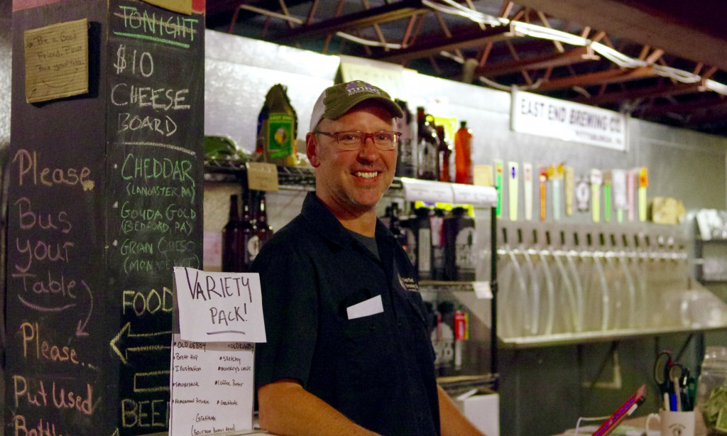 Owner Scott Smith has been brewing at East End since 2004.