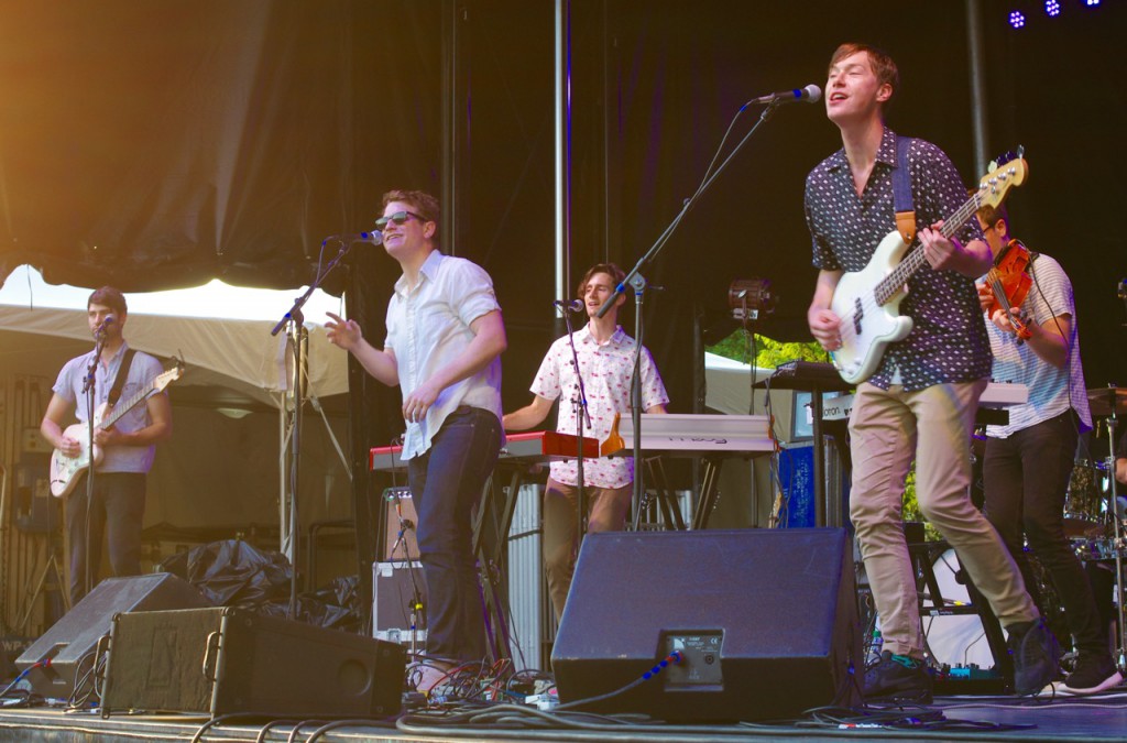 Seattle band Hey Marseilles brought their cinematic sound to the Three Rivers Arts Festival.