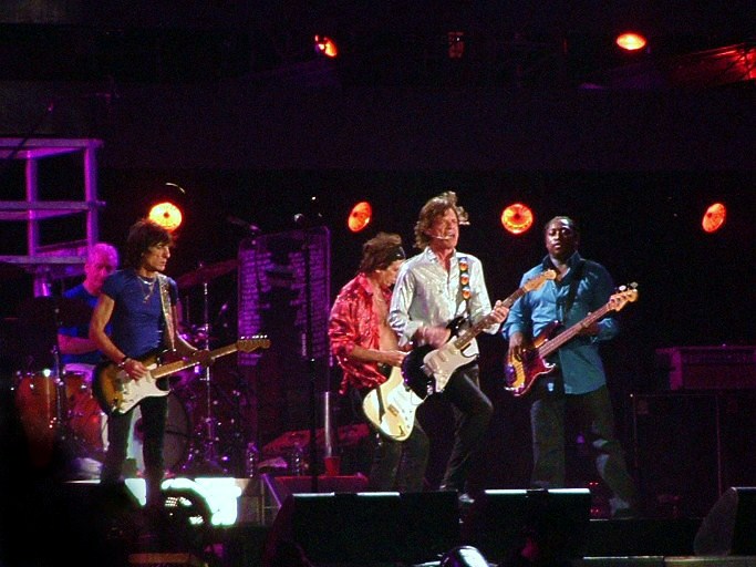 Rolling Stones concert in the Giuseppe-Meazza-Stadion in Milan on July 11, 2006. Photo courtesy of Severino.