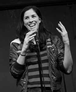 Sarah Silverman performing at Upright Citizens Brigade in Los Angeles, January 2013. photo: Kevintporter