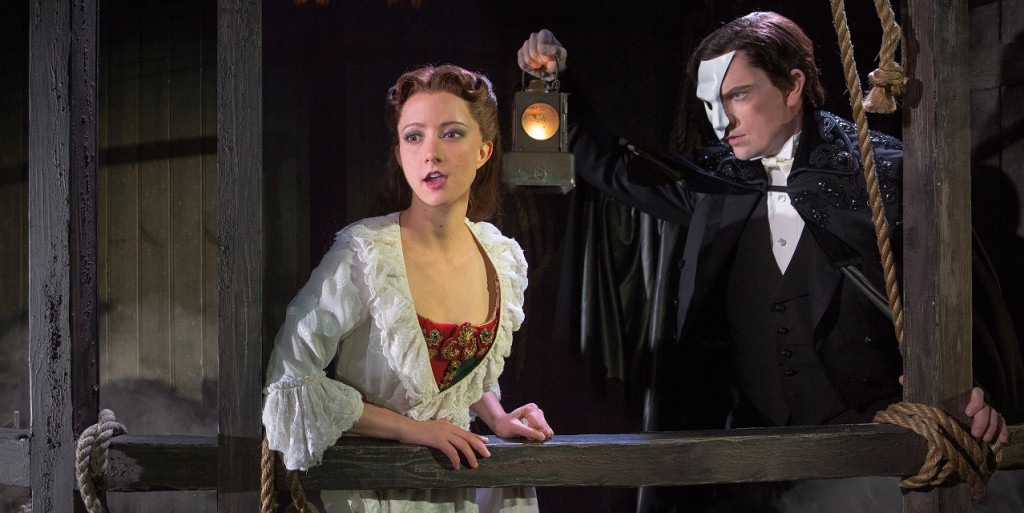 The touring company of “Phantom of the Opera” has two young phenoms in the lead roles: Chris Mann (The Phantom) recently starred in a PBS concert special showcasing his voice, while Katie Travis (as Christine Daaé) won last year’s prestigious Lotte Lenya Competition for singing AND acting talent.