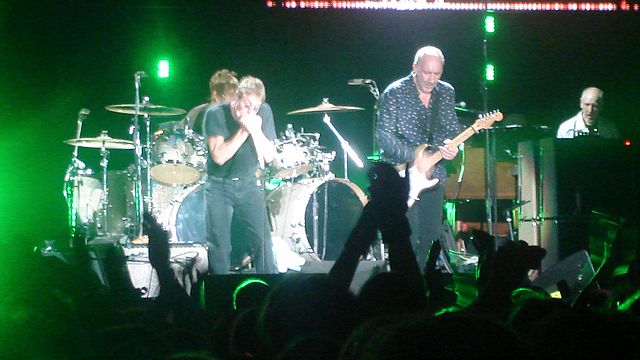 The Who performing at the Rotterdam Ahoy' in 2007. photo: Joep Vullings and Wikipedia.