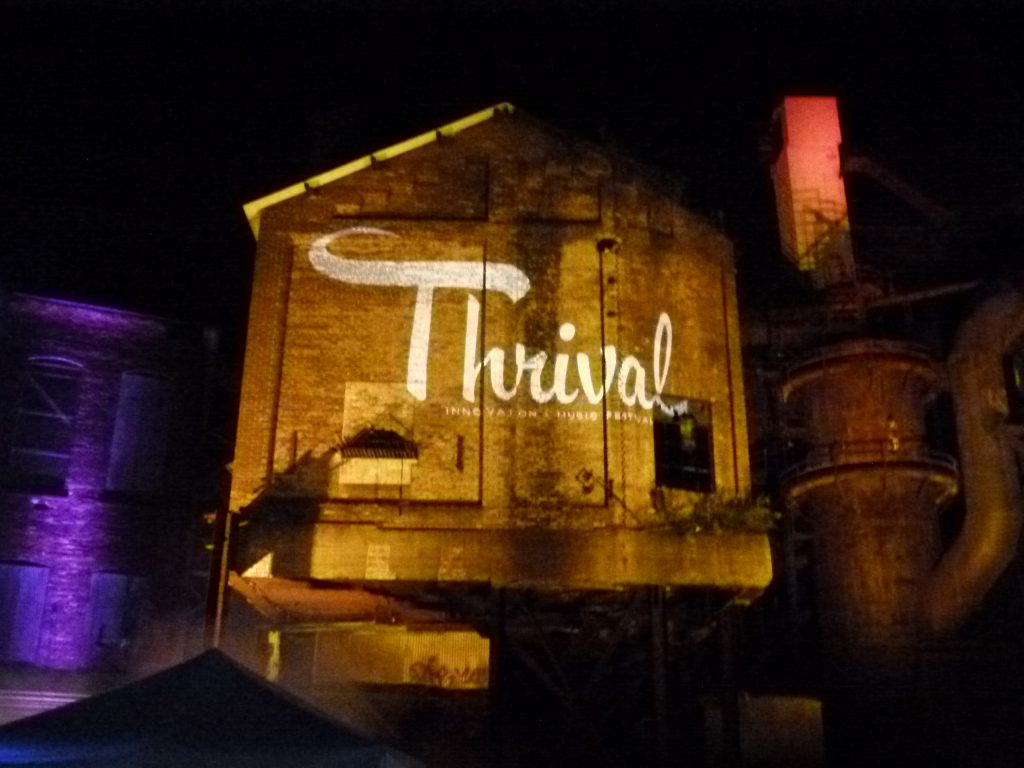 The Thrival Festival continues into night two at Carrie Furnaces in Rankin.
