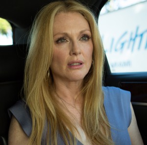 In "Maps to the Stars," Julianne  plays a Hollywood actress with a wacky GPS. (Photo: Focus World)