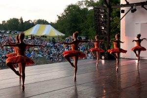 Ballet is seldom seen outdoors; the PBT free show at Hartwood Acres creates a distinctive experience.
