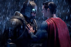 The super heroes face off. Photo: Courtesy of Warner Bros. Pictures/ TM & © DC Comic|Superman saves the day. Photo: Courtesy of Warner Bros. Pictures/ TM & © DC Comic|Ben Affleck as Batman and Henry Cavill as Superman. Photo: Courtesy of Warner Bros. Pictures/ TM & © DC Comics.