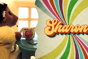 star of the puppet docudrama 'Sharon