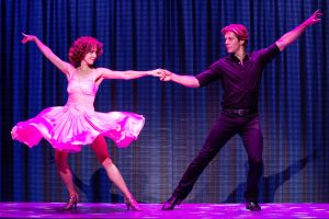 Bronwyn Reed (Baby) and Christopher Tierney (Johnny) in the North American tour of 'Dirty Dancing.' photo: Matthew Murphy.