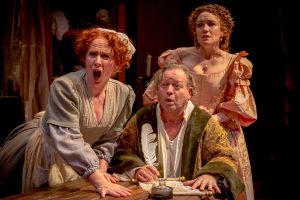 shocked at the mischief bedeviling master Molière and Armande