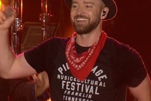 Justin Timberlake performing at the Pilgrimage Festival in September 2017. (Photo: Mark Briello and Wikipedia).
