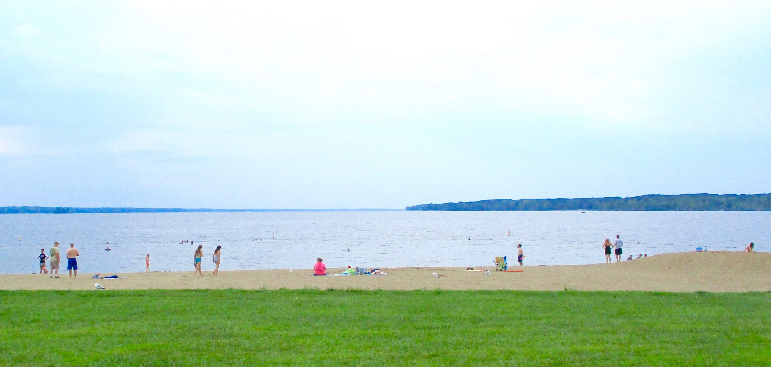 Look beyond the city to find wide-open beaches at state parks. This is one of several on the big lake at Pymatuning.