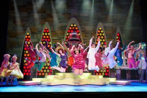 "You Can't Stop The Beat" is a jumpin' number from 'Hairspray.' Niki Metcalf is Tracy Turnblad and company in the PNC Broadway in Pittsburgh production. (Photo: Jeremy Daniel.)