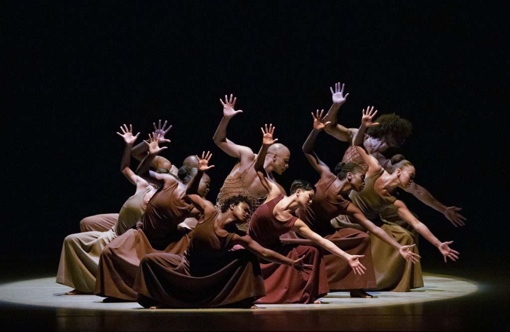 Alvin Ailey Dance Theater's 'Revelations' is one of the works that will be danced onstage at Benedum Center this month. (Photo: ©Paul Kolnik)