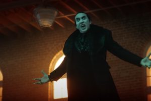 Nicolas Cage stars in the soon to be released 2023 Dracula film, 'Renfield.' (Photo: Pittsburgh Cultural Trust)
