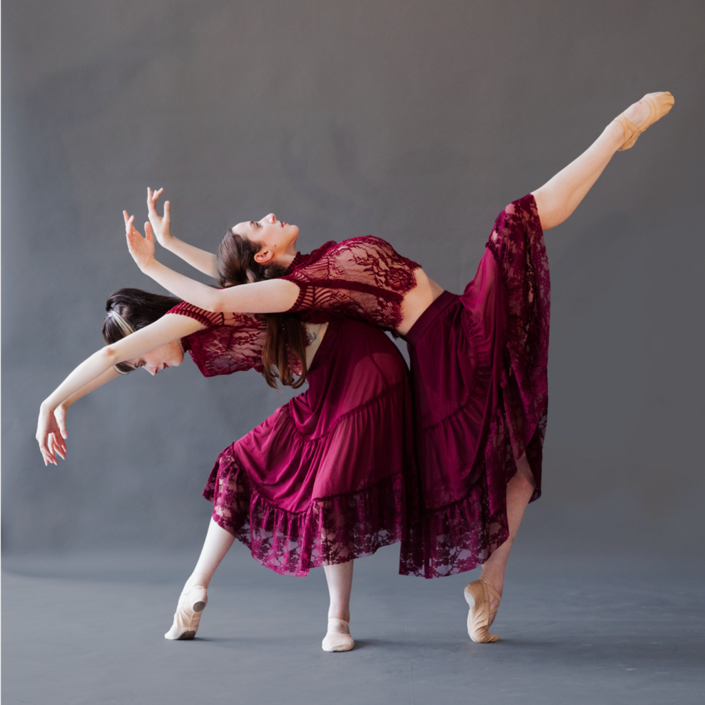 'Unyielding Now' dancers Jillian Sinko and Abigrace Diprima. (Photo: Rachel Harman)