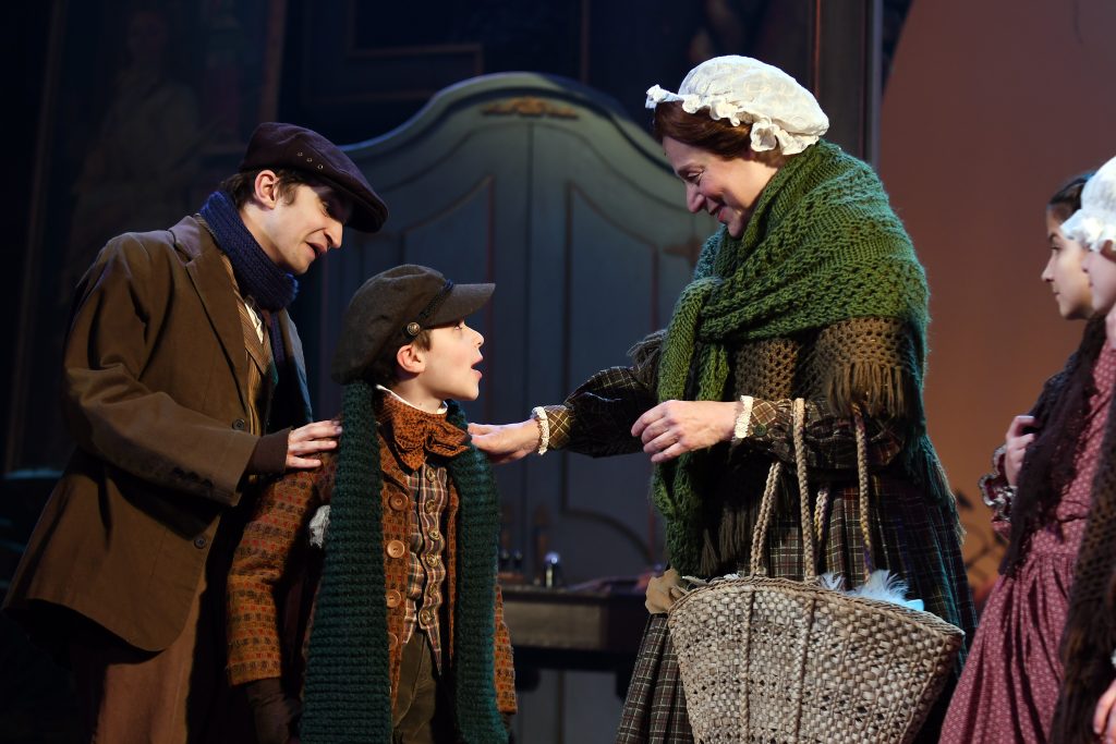 Tiny Tim experiences the joy of the holidays in Pittsburgh CLO's 'A Musical Christmas Carol.'