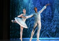 Avery Walz and Alan Obuzor perform in Texture Contemporary Ballet's 'The Nutcracker.' (Photo: Gary Stone)