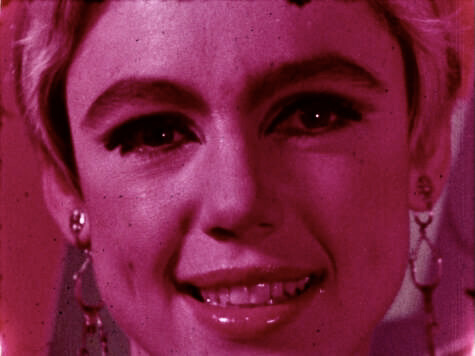 Edie Sedgwick became a close friend of Andy Warhol, acted in his films, and was a rising star in the New York fashion scene—all before tragically dying young. A short film-to-video clip of Edie is part of the 'Unseen' exhibition at The Warhol. This still frame shows Edie in her prime, glowing through a rose-colored haze. (Image © The Andy Warhol Museum, Pittsburgh, PA, a museum of Carnegie Institute. All rights reserved.)