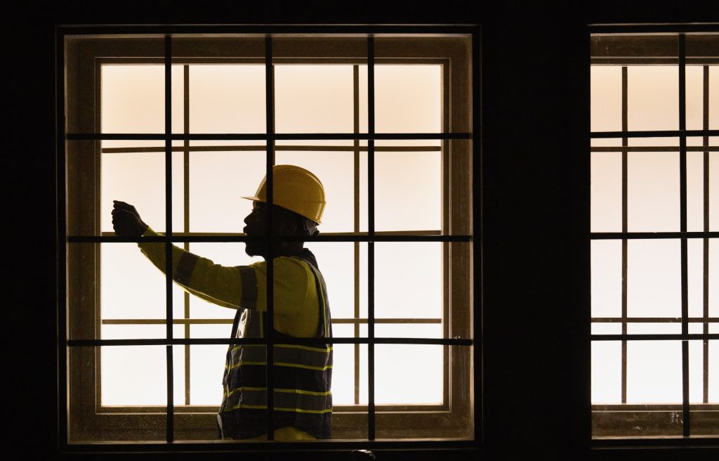 In silhouette, Mario Quinn Lyles syncopates the deft skills of assembly line workers.