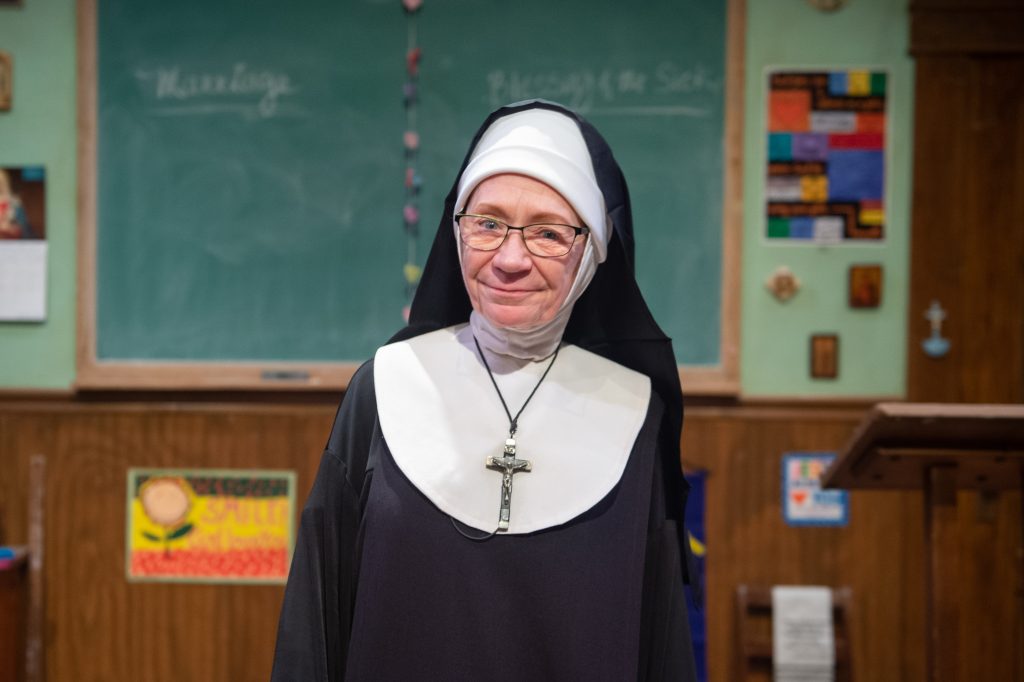 School's definitely not out for summer for Sister Maripat Donovan (Kimberly Richards) as she has to teach a summer catechism class.