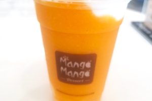 The mango and coconut smoothie from Mango Mango. (Photo: Rick Handler)