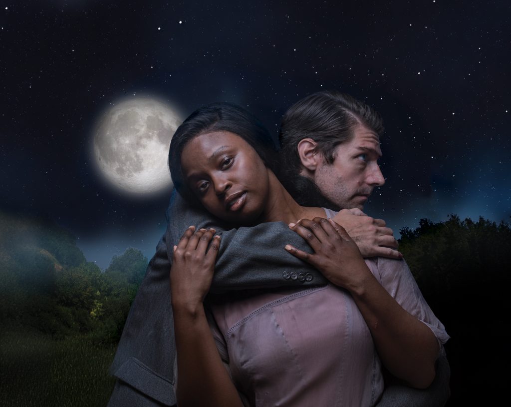 Quantum Theatre's 'A Moon for the Misbegotten' stars Melessie Clark as Josie and Brett Mack as Jamie Tyrone. (Photo: Jason Snyder)