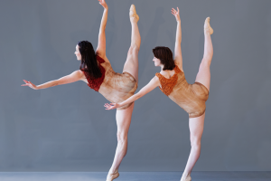 Madeline Kendall Schreiber and Sophie Powell perform a dance from 'Fragments in Time.' (Photo: Rachel Harman)