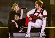 Billie Eilish and her brother, and longtime collaborator, Finneas O'Connell at ALT 98.7 FM's "ALTer EGO" concert at The Forum in Los Angeles in 2020. (Photo: Justin Higuchi and Wikipedia)