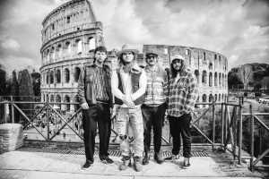 KALEO recorded the video for "Lonely Cowboy" at the Coliseum in Rome. (Photo: Sydney Worden)