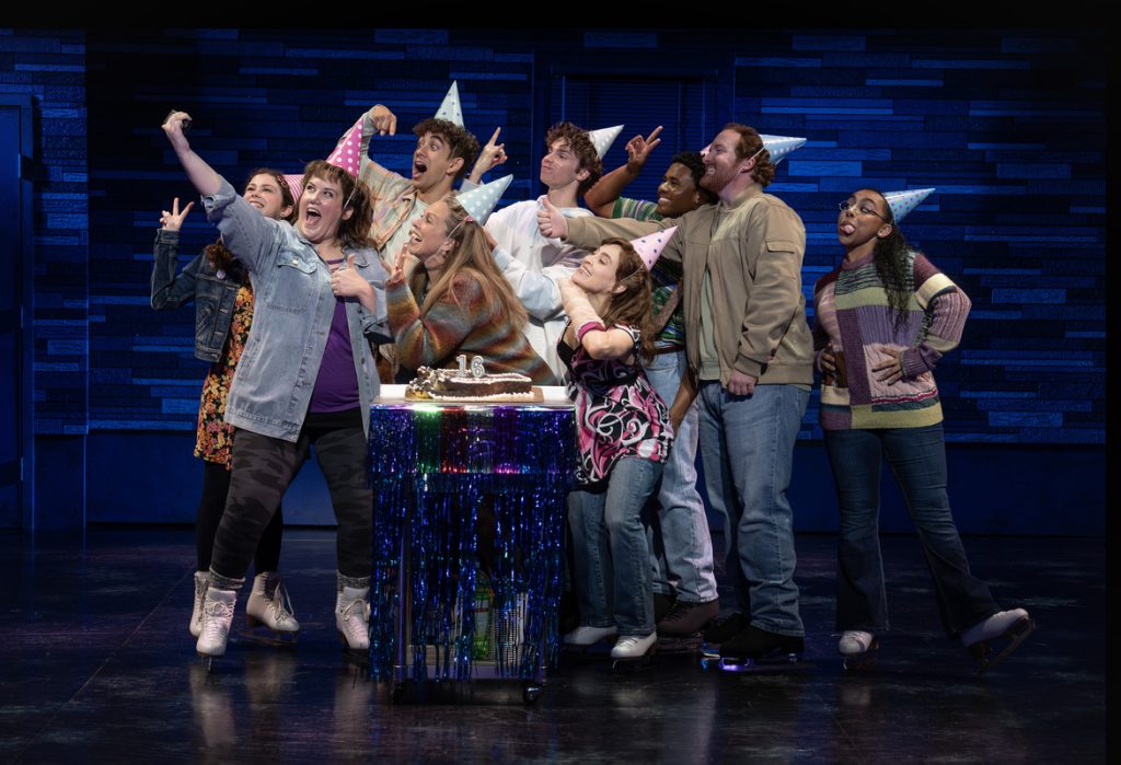 The five-time Tony Award winning play, 'Kimberly Akimbo,' navigates a young girl's journey through good times and bad with an uplifting effect. (Photo by Joan Marcus)