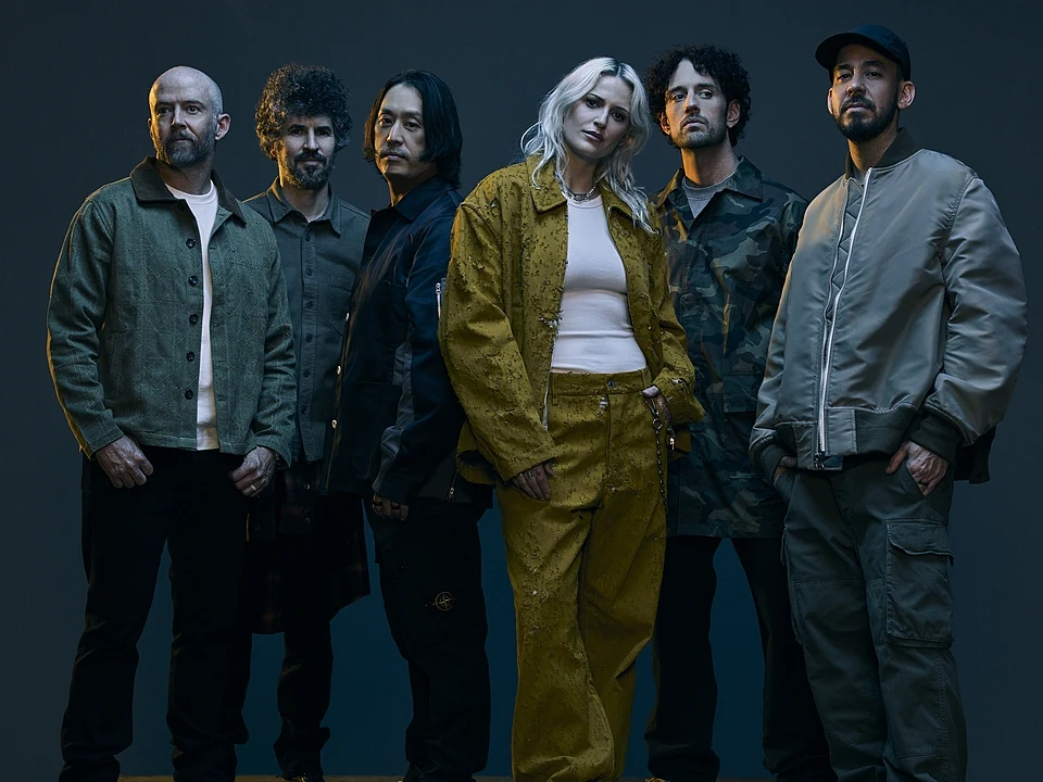 Linkin Park in 2024. (Photo by: James Minchin III (rights holder), CeriRoberts (Warner Records representative))