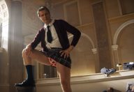 Liam Neeson stars as Lt. Frank Drebin Jr. in the new 'The Naked Gun' film from Paramount Pictures. (Photo © 2025 Paramount Pictures)
