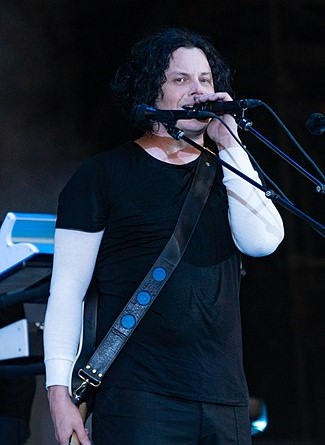 Jack White performing with his band at the 2018 Rock Werchter festival in Werchter, Belgium. (Photo: Raph_PH and Wikipedia)