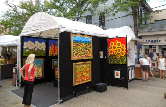 August is a great month for strolling the tree lined streets of Shadyside and enjoying the fine arts and crafts during the Art Festival on Walnut. (Photo: Rick Handler)