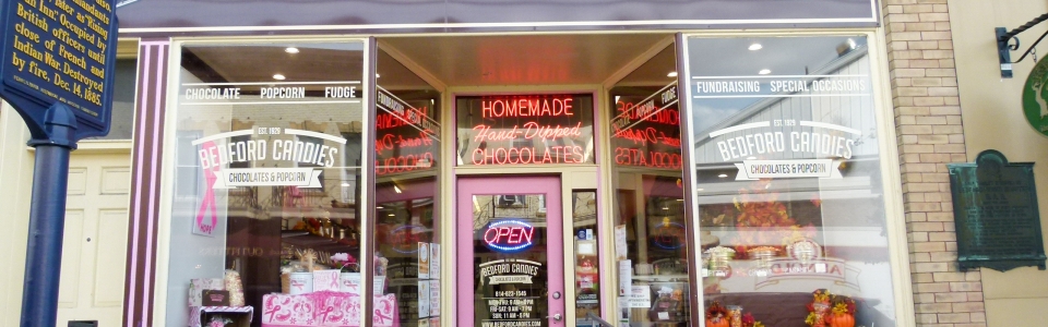 Bedford Candies is a longtime favorite of Bedford residents and visitors.