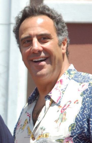 Brad Garrett at the ceremony for Patricia Heaton to receive a star on the Hollywood Walk of Fame in 2012. Photo: Angela George and Wikipedia.