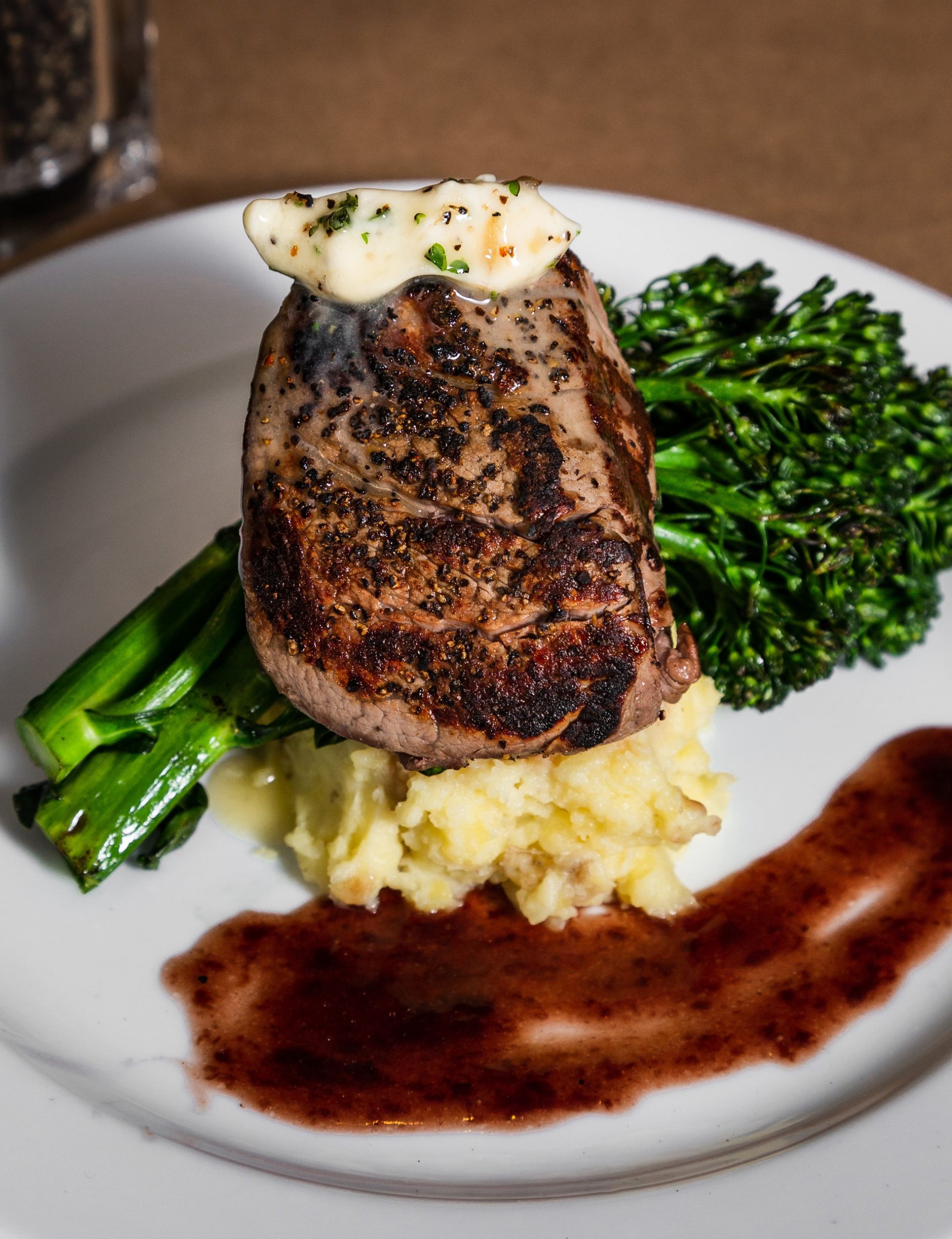 Center-cut filet is one of the featured entrees on the Valentine's Day menu at Braddock's Rebellion.