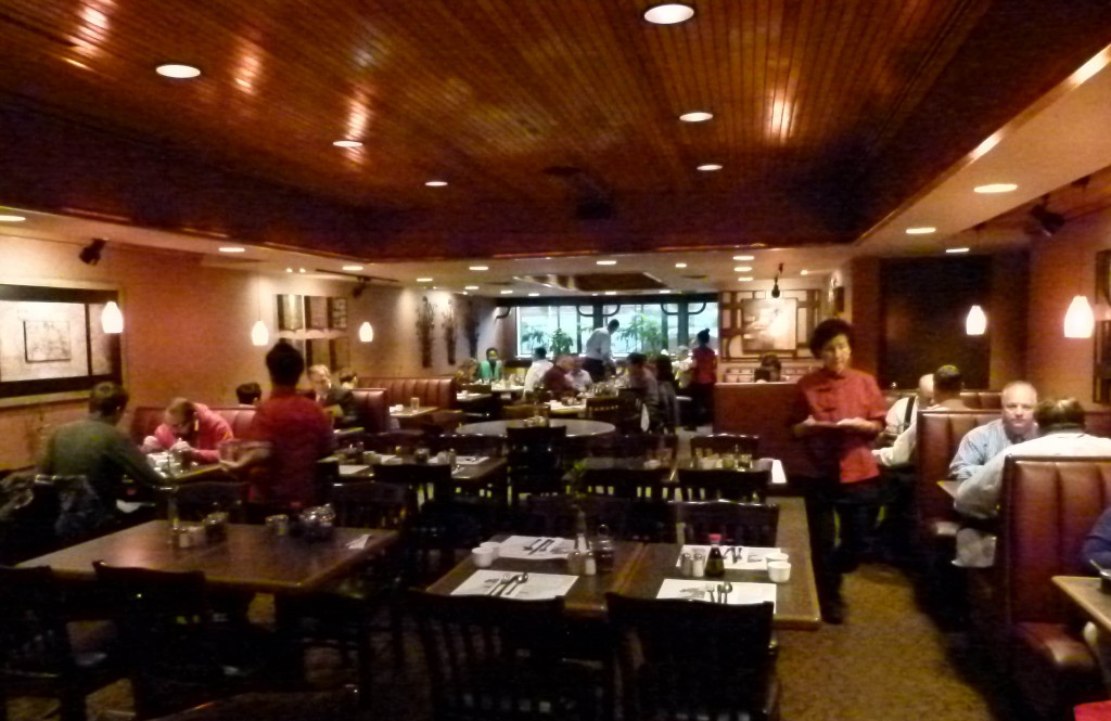 The comfortable interior of Chinatown Inn.