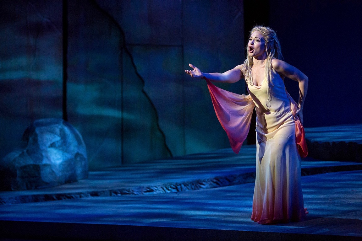 Coming strong from the depths, 'Rusalka' opens the upcoming opera season. This image is from a Minnesota Opera production; Pittsburgh Opera will have Russian soprano Ekaterina Siurina in the title role. (Photo: Dan Norman)