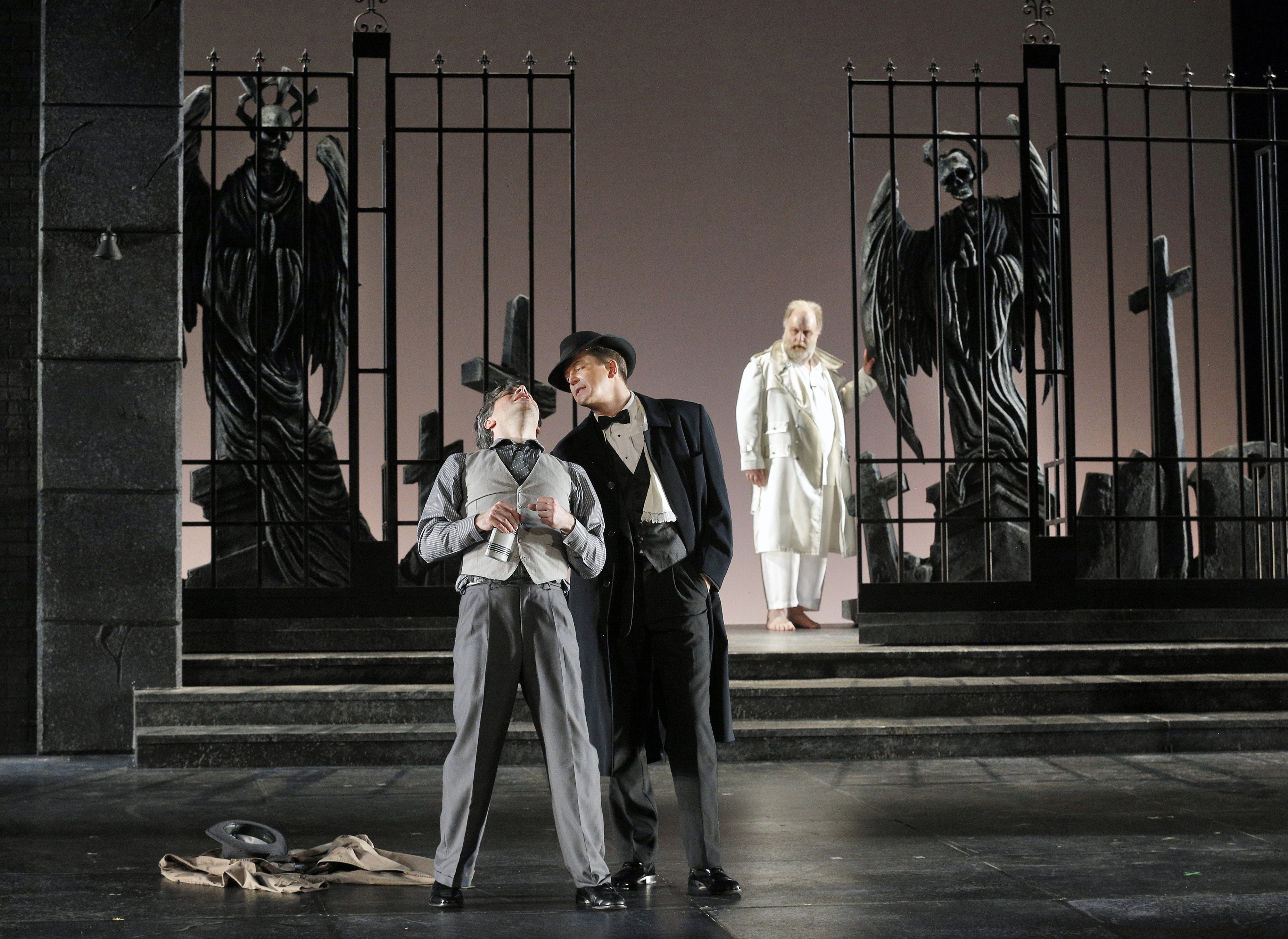 In Pittsburgh Opera's 'Don Giovanni,' the night is alive but someone soon will not be. (photo: Cory Weaver for Lyric Opera of Kansas City. The production is being re-staged here with a new cast.)