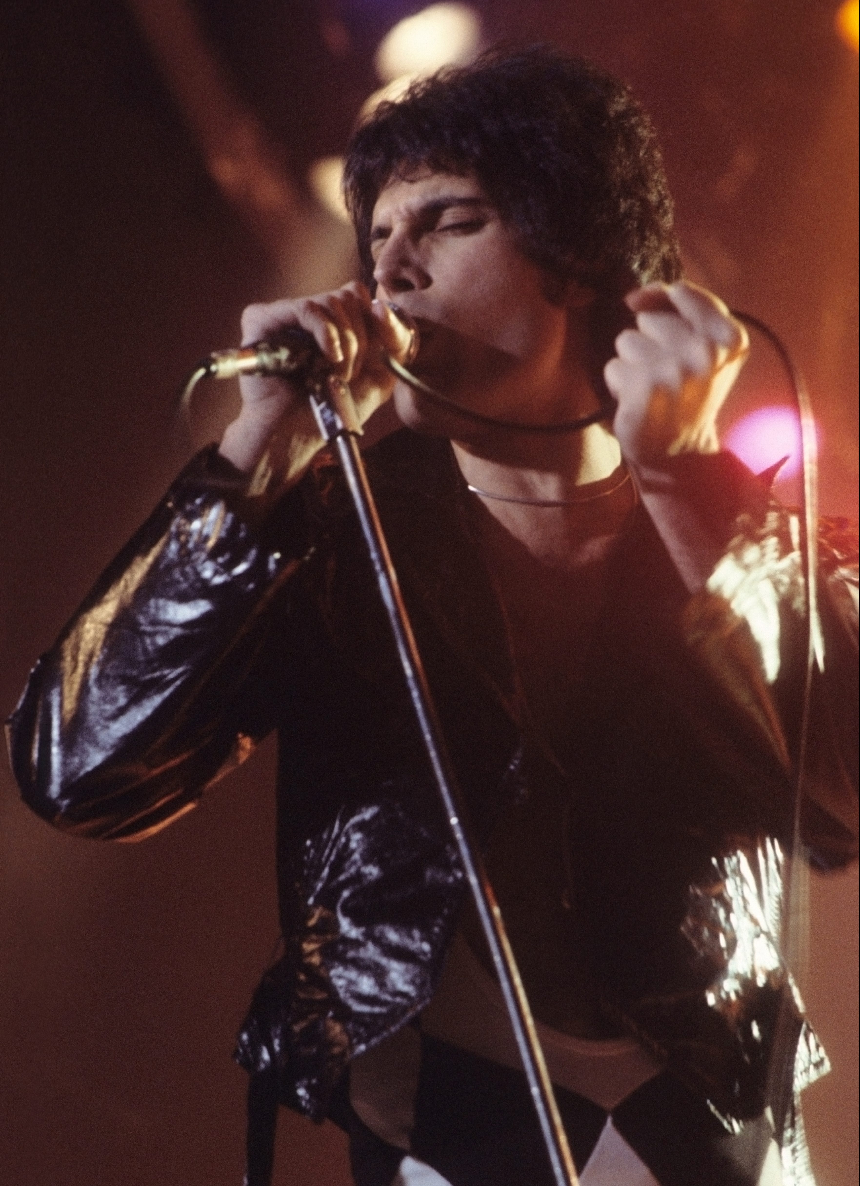 Freddie Mercury (shown here in 1977) is gone but his music lives on in ‘We Will Rock You’ at PMT.