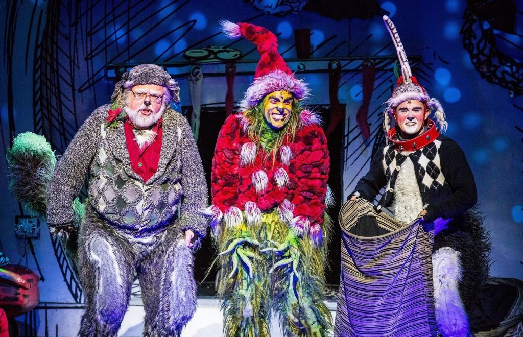 Fret not, for the live-theater options are numerous this month, and the touring production of 'Dr. Seuss' How The Grinch Stole Christmas! The Musical' is just one.